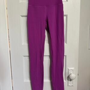Lululemon purple leggings